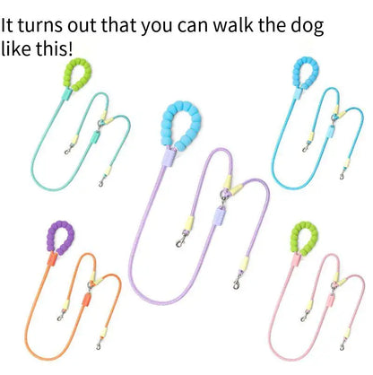 2-in-1 Dog Double Leash