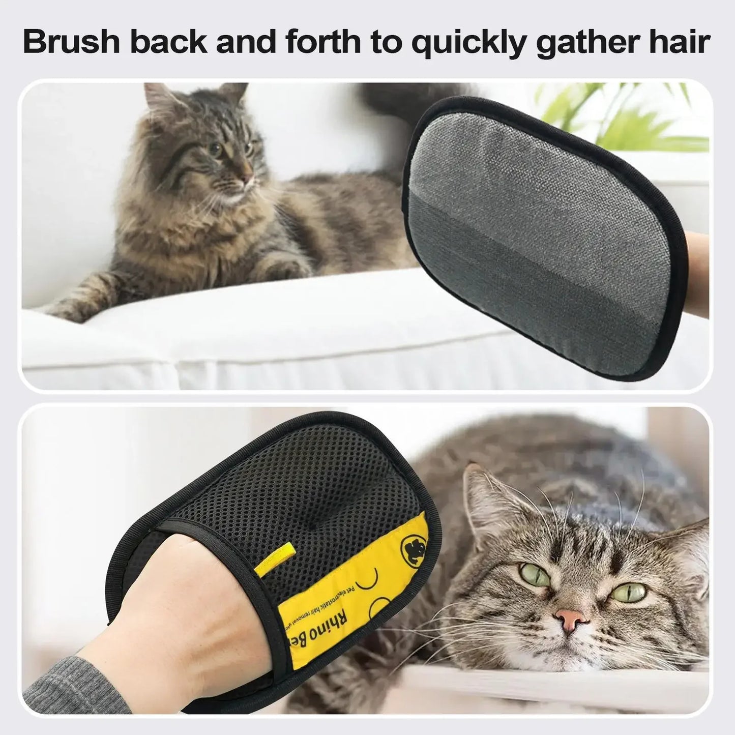 Pet Electrostatic Hair Removal Gloves