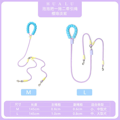 2-in-1 Dog Double Leash